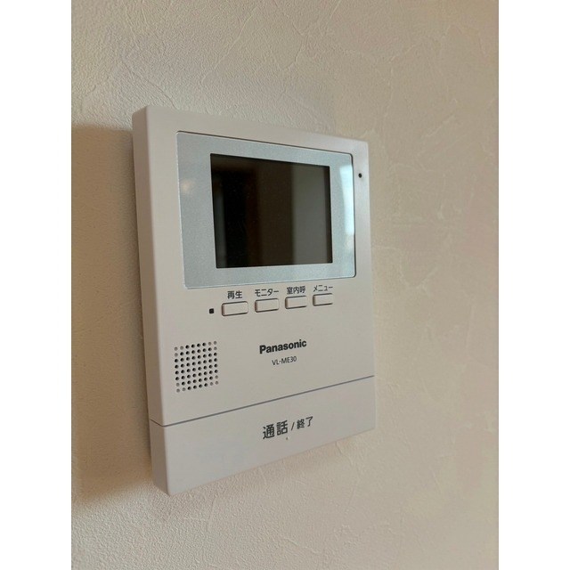 セキュリティ　TVインターホンで防犯面も安心