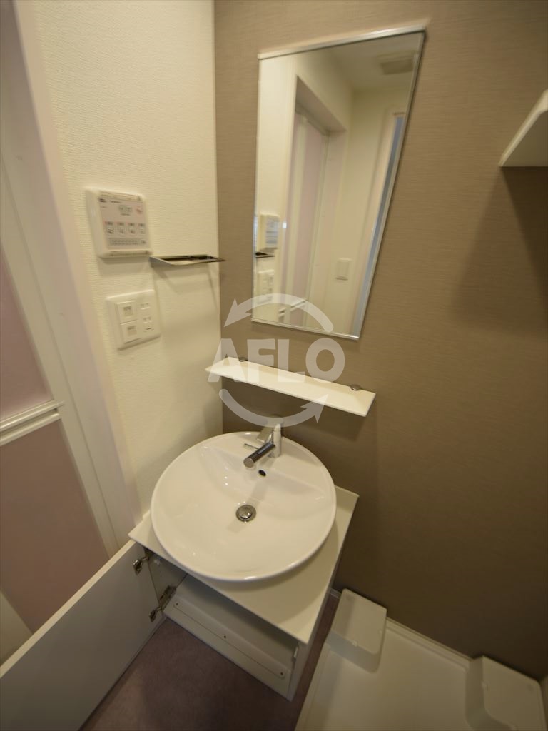 洗面設備　エスリード福島ラグジェ　洗面所