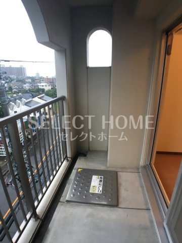 バルコニー　バルコニーがあります