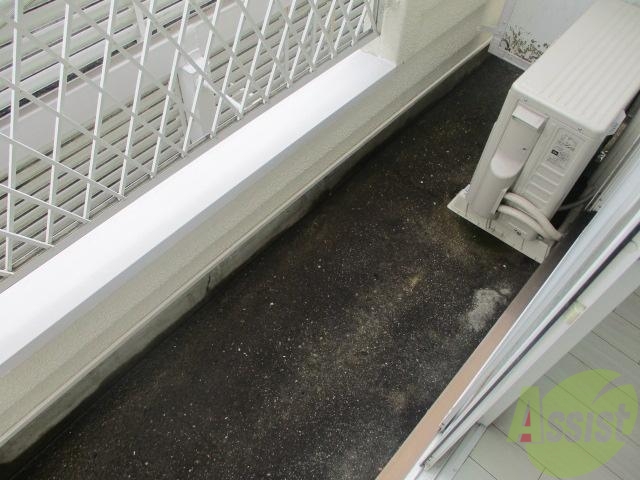 バルコニー　洗濯が楽しみになります！