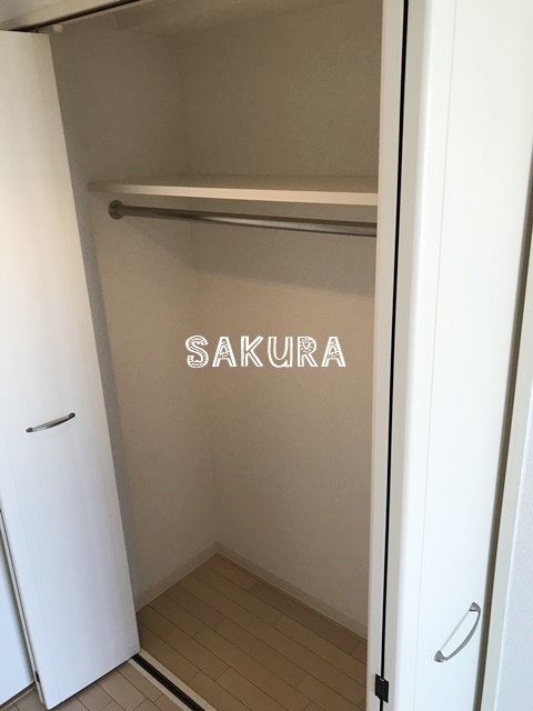 収納　お荷物の多い方でも安心のクローゼット付き♪