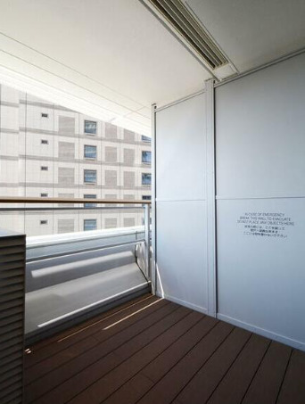 バルコニー　※別部屋の参考写真です。