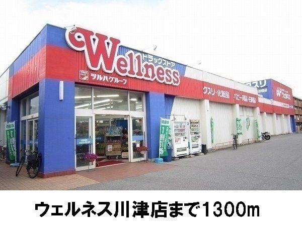ドラックストア　ウェルネス川津店（ドラッグストア）まで1300m