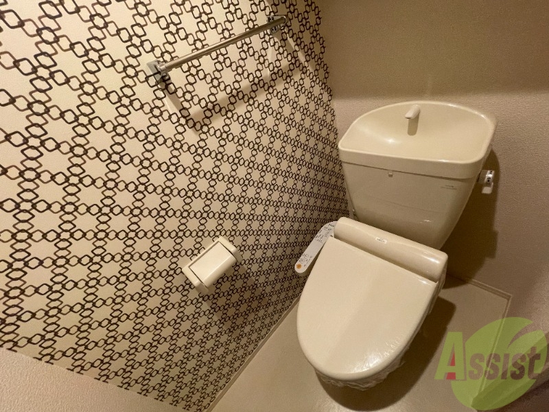 トイレ　トイレスペースも問題なく使用出来そうですね。