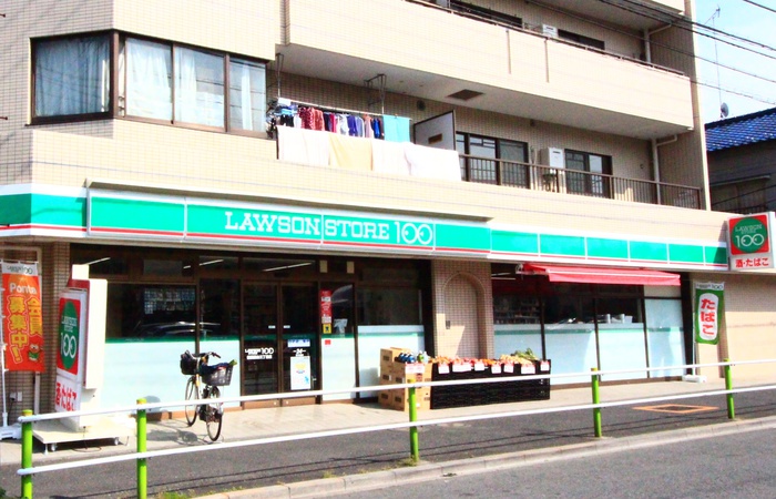 コンビニ　ローソン１００（コンビニ）まで342m