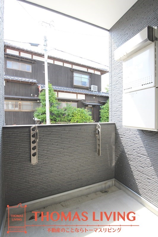 バルコニー　１Fのバルコニーです。