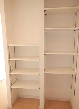 収納　ちょっとした収納スペースも充実しています