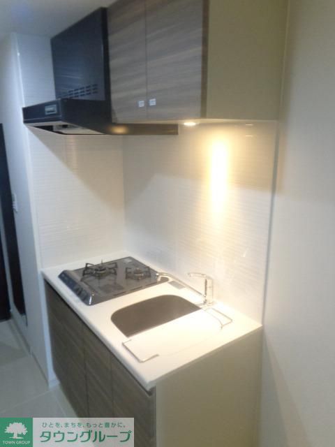 キッチン　2口ガスシステムキッチン