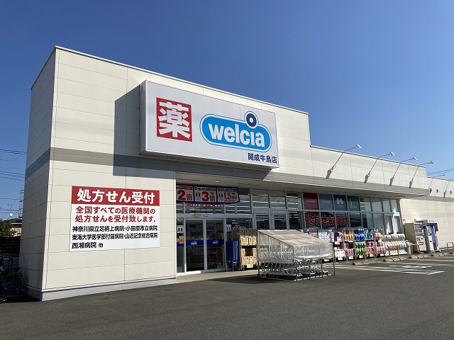 ドラックストア　ウエルシア開成牛島店（ドラッグストア）まで62m
