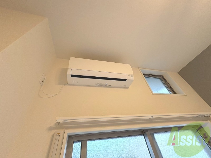 その他設備　エアコンが付いてるので春夏秋冬快適に過ごせますね。