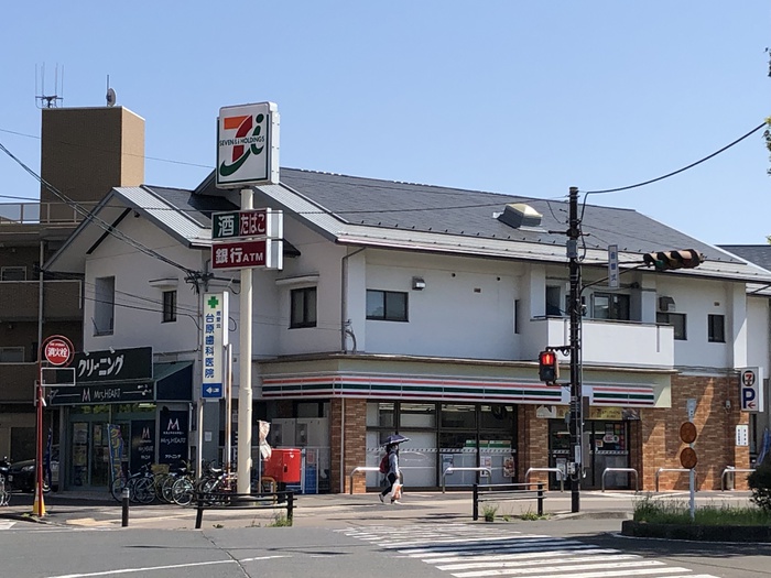 コンビニ　セブンイレブン台原駅前（コンビニ）まで350m