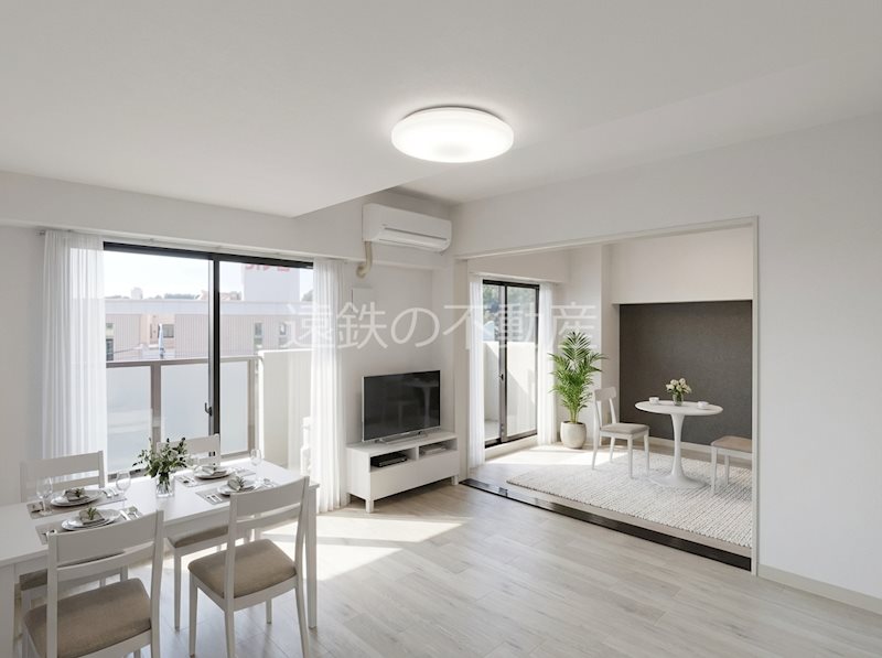 建物外観　リビング使用イメージ
