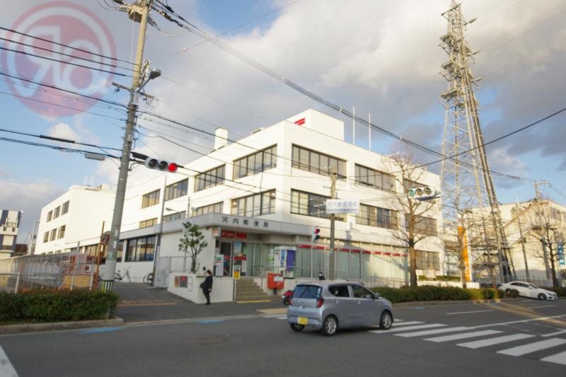 郵便局　河内郵便局（郵便局）まで373m