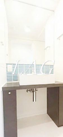 洗面設備　独立洗面台です。