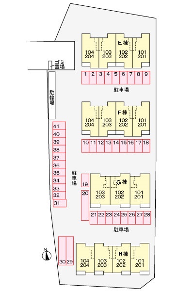 駐車場　駐車場