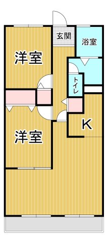 セビーヌ武庫之荘参番館の間取り写真
