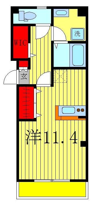 Tree Den馬橋 Iの間取り写真