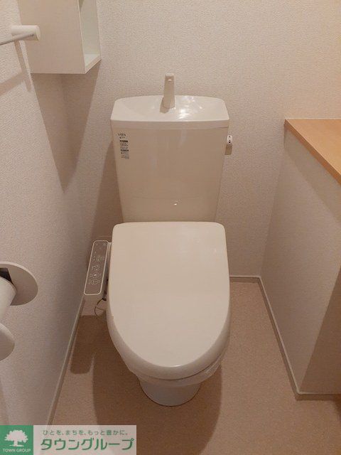 ＪＲ東海道本線 茅ケ崎駅 バス乗車時間：5分 最寄りバス停で下車 徒歩4分 2階建 築12年のトイレ写真