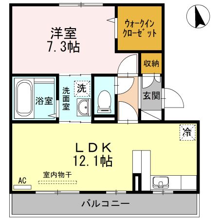 ハイツ田中IIIの間取り写真