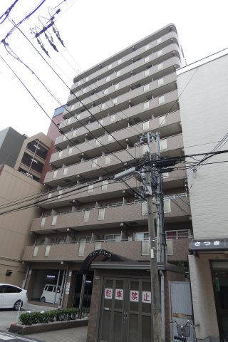 大阪市生野区鶴橋のマンションの建物外観