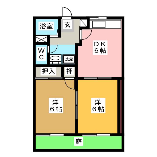 ＳＴクレドール２１の間取り