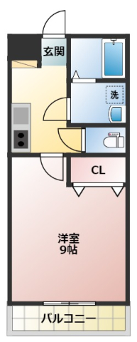 グランコートSSの間取り