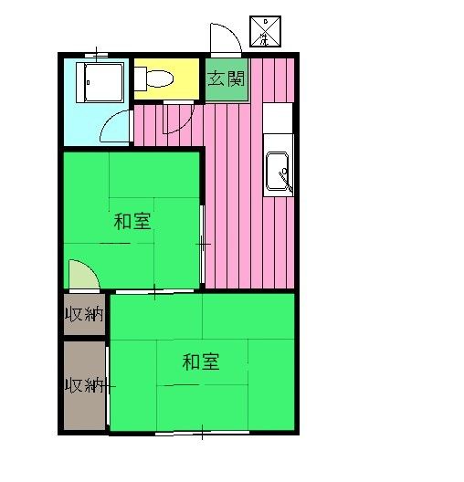 小野田マンションの間取り