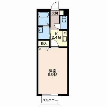 モンターニュ高岡の間取り