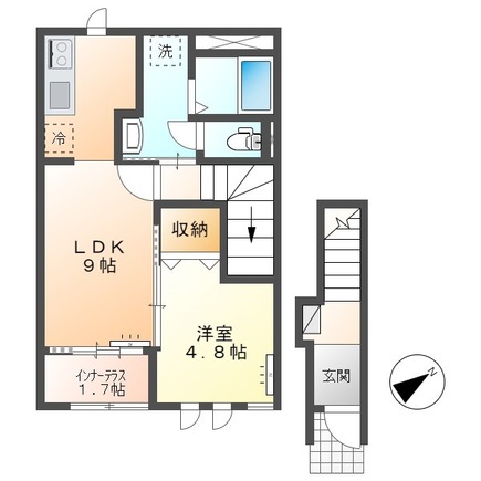 フェイジョアCの間取り