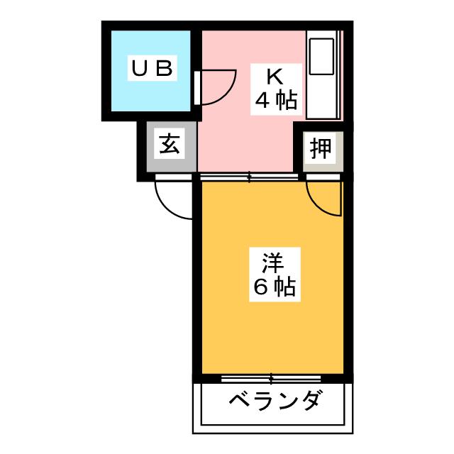 太国レジデンスの間取り