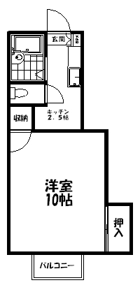 ロンバートトミタIIの間取り