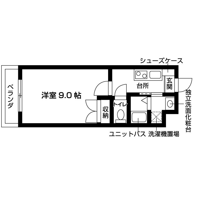 サンシャイン本山の間取り