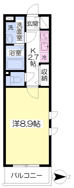 サンライズハイム並木の間取り