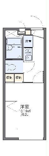 レオパレスオニオンの間取り