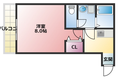 クレフラスト遠州曳馬駅の間取り