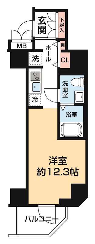 ＡＺＥＳＴ横濱大通り公園の間取り