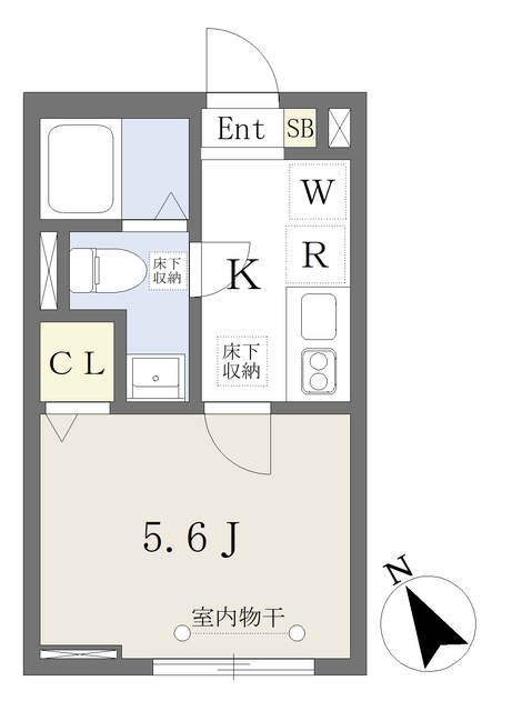 アンソレイユの間取り