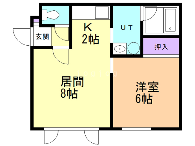 ポプラ館の間取り