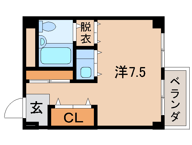 親愛住宅No.５の間取り