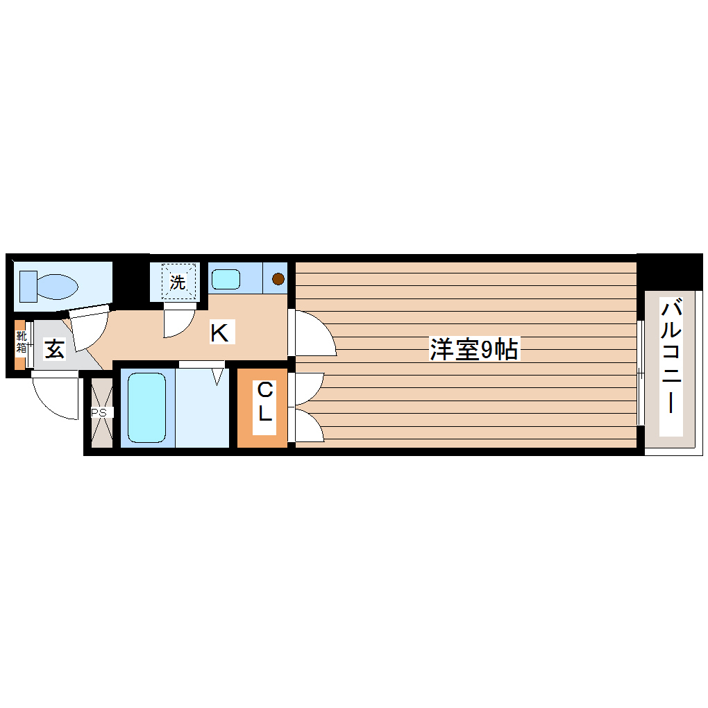 ウェルステージ木町通の間取り