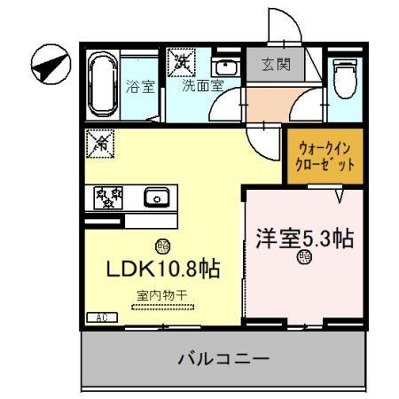 D-Place城西の間取り