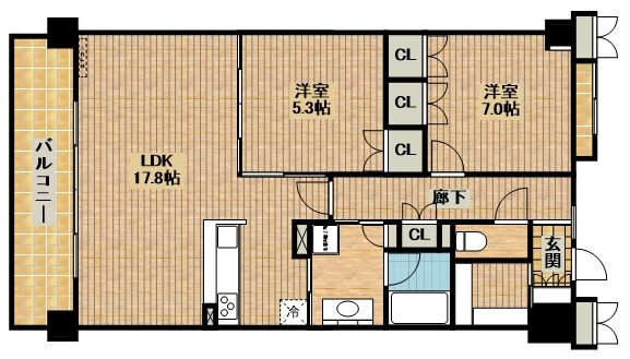 ガーディアンケンズの間取り