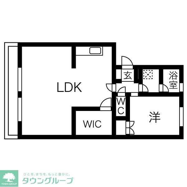 室見サニーマンションの間取り