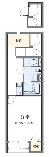 クレイノラ　グラシューズ　Ｍの間取り