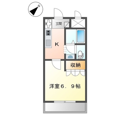 コンフォール・戸手の間取り