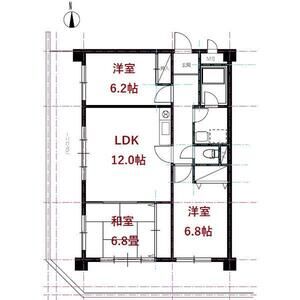 Residence Tsuda(津田ビル)の間取り