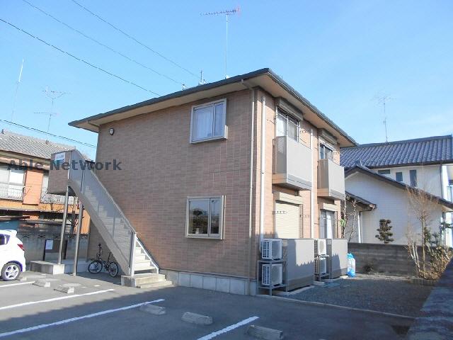 下都賀郡野木町大字友沼のアパートの建物外観