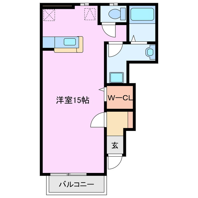 プーゼＡの間取り