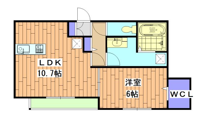 アグレアブルの間取り