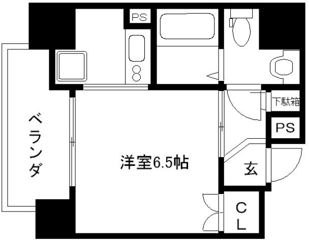 ラナップスクエア京都西陣の間取り